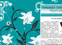 Site do Consultório de Psicologia - Psic. Fernanda Cidral