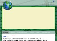 Site do Ferrobran Estruturas Metálicas Ltda