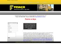 Site do Fesaço Comercial de Ferro e Aço Ltda