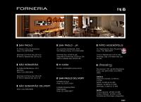 Site do Forneria San Paolo