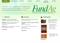 Site do Fundag Fundação de Apoio à Pesquisa Agrícola