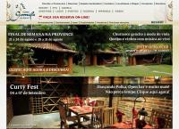 Site do Hotel Fazenda Da Gamela Ltda