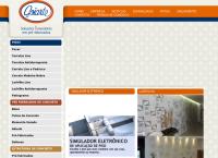 Site do Goiarte Goiás Artefatos Ciment