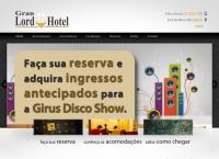 Site do Gran Lord Hotel Ltda