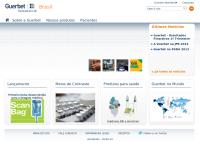 Site do Guerbet Produtos Radiológicos Ltda