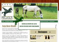 Site do Haras Pégasus