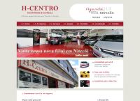 Site do H Centro Peças e Manutenção de Veículos Ltda