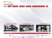 Site do Helibarra Táxi Aéreo Ltda