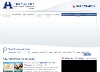 Site do Hernandez Construtora e Incorporadora Ltda
