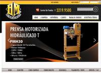 Site do Hidraumon Indústria De Máquinas Hidráulicas