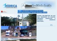 Site do Hídrica Projetos e Construções Ltda