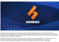 Site do Homines Soluções e Informátic