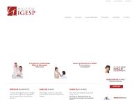 Site do Igesp S/a Centro Médico Cirúrgico Instituto Gastroenterologia SA