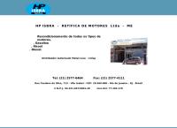 Site do Hp Isbra Retífica de Motores Ltda