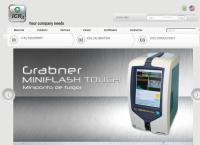 Site do Icr3 Científica Comércio e Representações Ltda