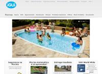 Site do Igui Piscinas