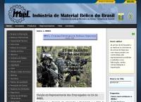 Site do Indústria de Material Bélico Do Brasil - Imbel