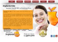 Site do Instituto Implante Vida - Dentista em Santos