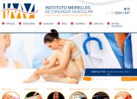 Site do Instituto Meirelles Cirurgia Vascular