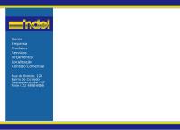 Site do Indel Ind Metalúrgica Ltda