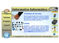Site do Informatize Informática