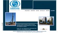Site do Intersolo Engenharia Ltda