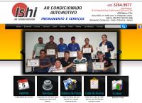 Site do Ishi ar Condicionado Automotivo