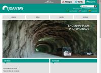 Site do J Dantas Engenharia e Construções Ltda