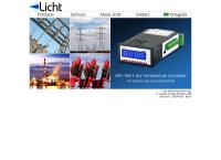 Site do Licht Eletro Eletrônica Ltda