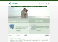 Site do Lifemed Produtos Médicos Comércio Ltda