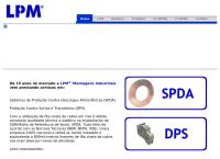 Site do Lpm Montagens Industriais Ltda