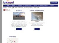 Site do Lumegal Indústria e Comércio Ltda
