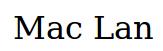 Mac Lan Comercial Ltda