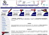 Site do Manferp Comercial Ltda