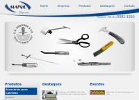 Site do Mapol Comercio Importacao e Exportacao Ltda