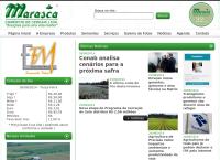 Site do Marasca Comércio de Cereais Ltd