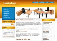 Site do Master Luck Comércio de Móveis