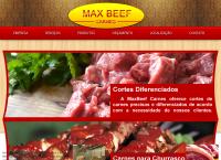 Site do Casa De Carnes Max Beef