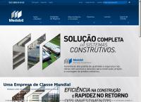 Site do Medabil Sistemas Construtivos S/a