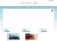 Site do Metacil Construção Metálica e Civil Ltda