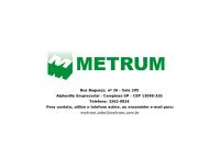 Site do Métrum Empreendimentos e Construção Ltda