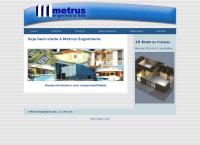 Site do Metrus Engenharia Ltda