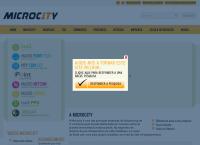 Site do Microcity Computadores e Sistemas Ltda