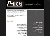 Site do Micti Indústria Metalúrgica Ltda