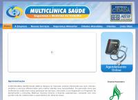Site do Multiclínica Saúde Segurança Medicina Do Trabalho S/s Ltda