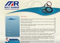 Site do Mult Rubber Vedações Industriais Ltda