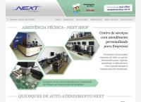 Site do Next Shop Informática Ltda