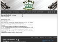 Site do Nobre Distribuidora de Produtos Metálicos Ltda