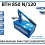 Bomba de teste 850 N/120 - 0 a 120 bar