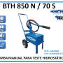 Bomba de teste 850 N/70 S - 0 a 70 bar